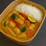 Gelbes thai curry
