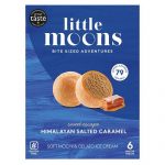 Mochi mit gesalzenem karamell eis